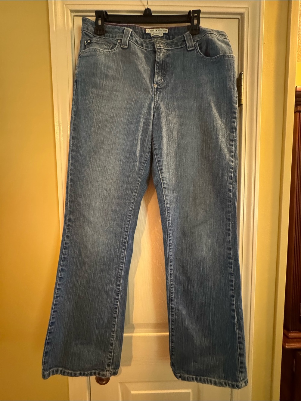 Tommy Hilfiger Women's Light Blue Bootcut Jeans